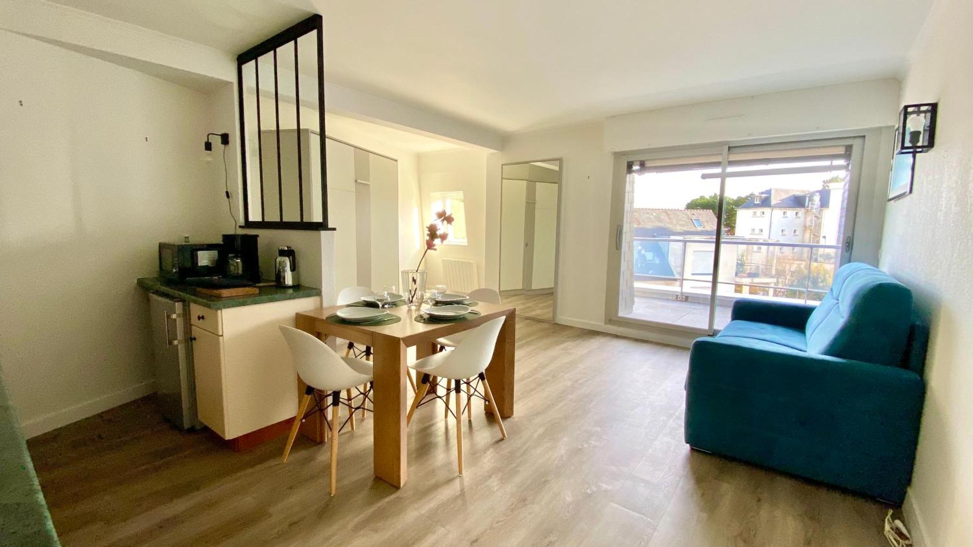 Appartement Avec Vue Mer Et Parking Bénodet エクステリア 写真