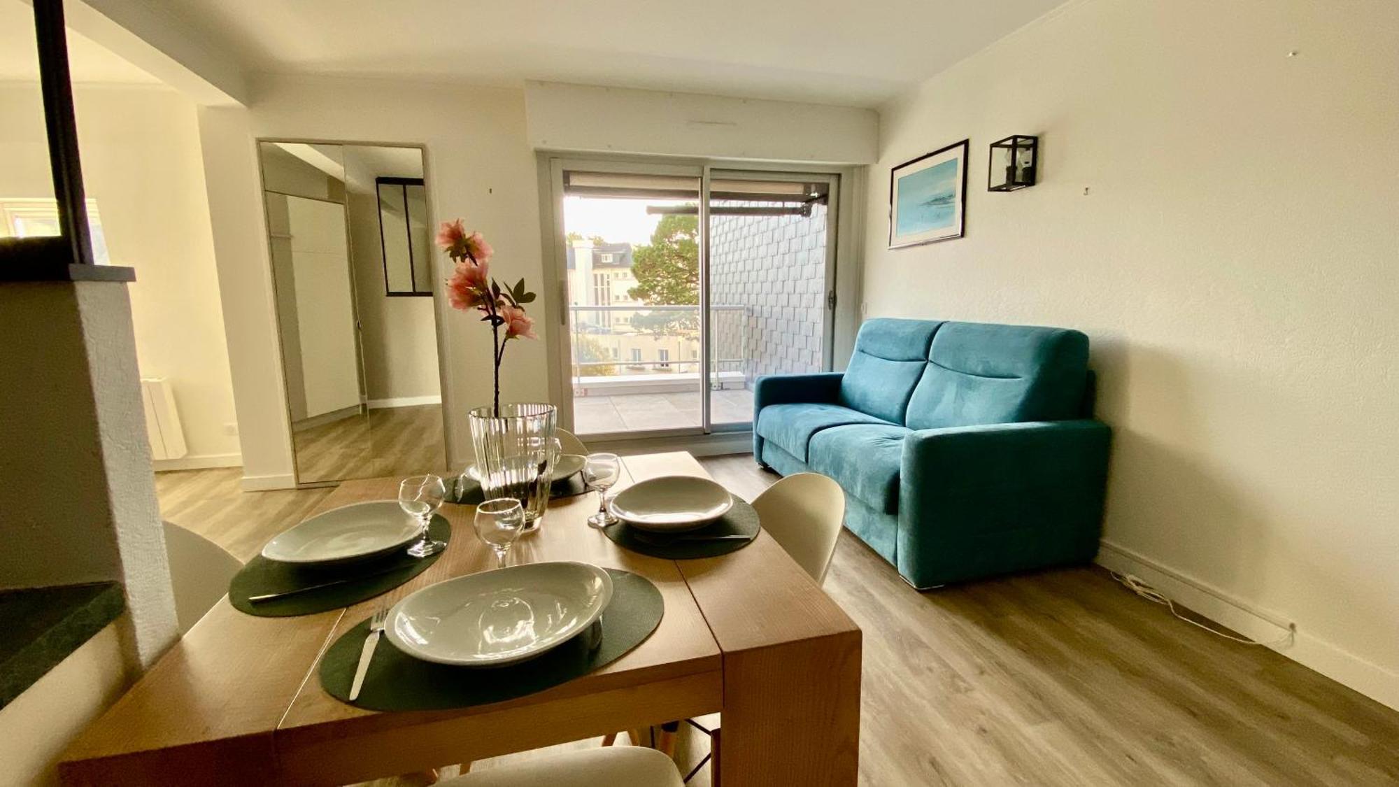 Appartement Avec Vue Mer Et Parking Bénodet エクステリア 写真